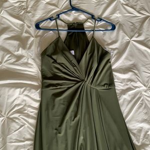 A line bridesmaid dress